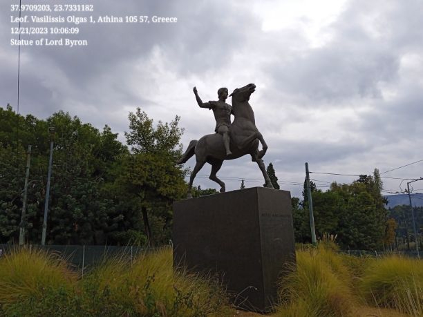 Statue of Lord Byron
